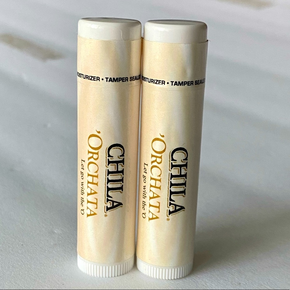 Bundle 2 Chila Orchata Flavored Lip Balms